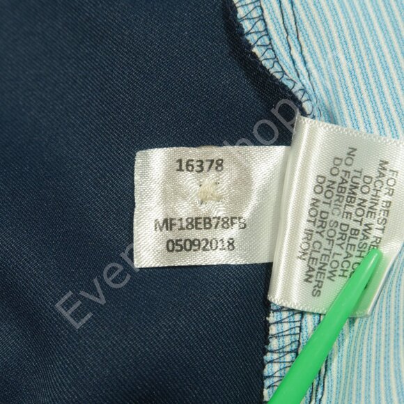 Peter Millar Pants Mens 33 Blue Performance Golf Chinos - Picture 7 of 8